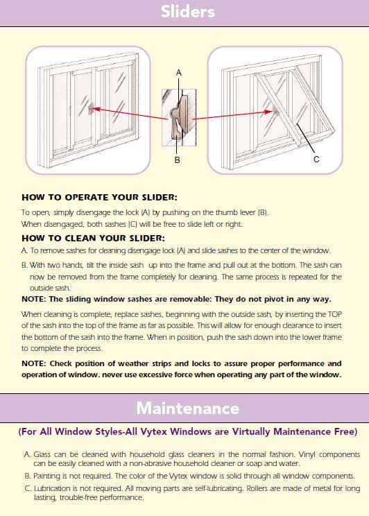 maintenance of your windows
