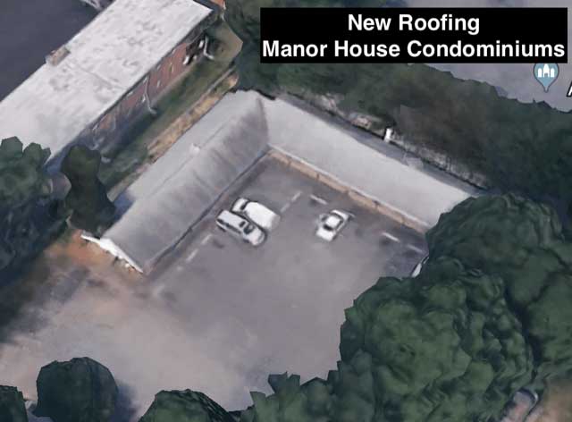 new roofing Manor House Condominiums